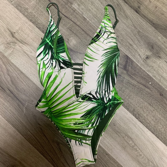 NWOT Sexy Cut-Out Apollo Swimwear Onepiece, Xs - Picture 1 of 5